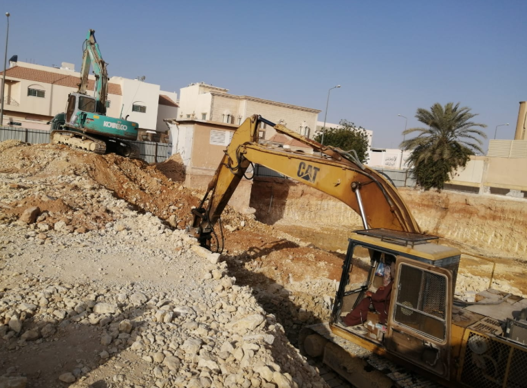 مقاول حفر اساسات في الرياض