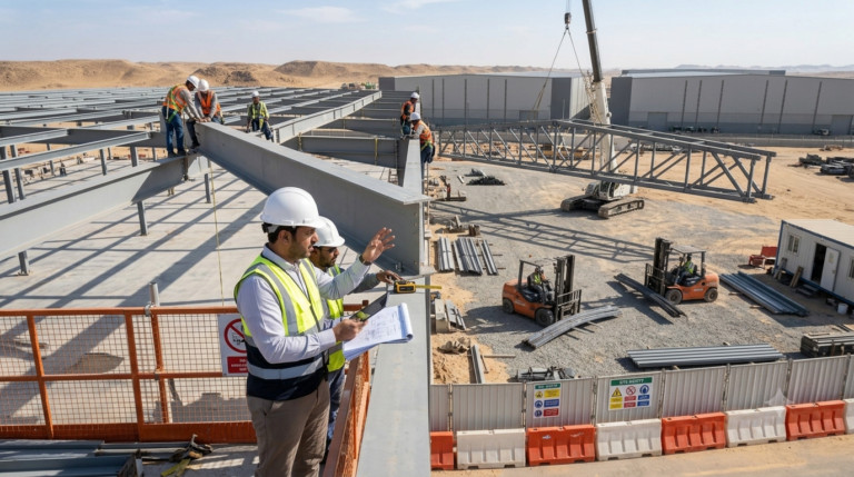 مقاول بناء مستودعات في الرياض